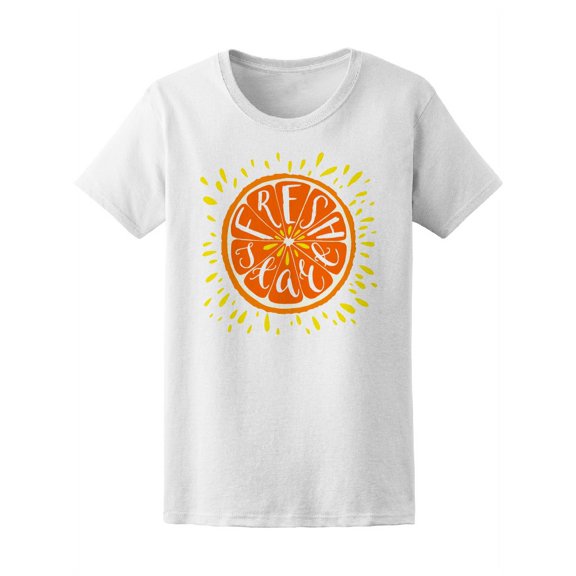 Fresh Start Cool Orange Tee Women's -Image by Shutterstock