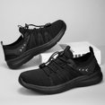 thumbnail image 4 of Zapatos Livianos Tejidos Senderismo Transpirables para Mujeres No Deslizantes Resistentes Por La Jardinería Trotar, 4 of 9