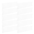 thumbnail image 1 of AURARMLET 10Ud Etiquetas Adhesivo Transparente Resistente Para Exhibir Placas Y Tarjetas, 1 of 8