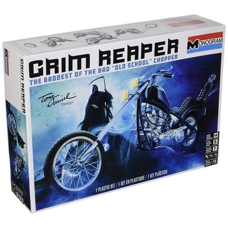 Tom Daniel Grim Reaper Motorcycle Model Kit, The baldest of the bad is back and hotter than ever By