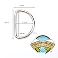 thumbnail image 3 of 100 - Country Brook Design® 1 1/2 inch Welded D-Rings #2, 3 of 6
