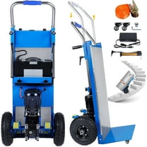 Joreek Electric Stair Climbing Dolly 1200W Powered Stair Climbing Hand Trucks 880lbs Max Capacity Electric Dolly for Stairs with 4M Safety Rope