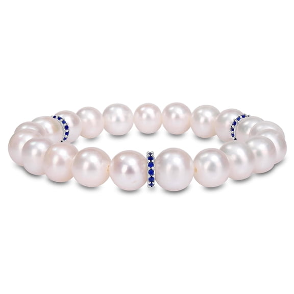 Everly Women's Created Sapphire Sterling Silver Bracelet