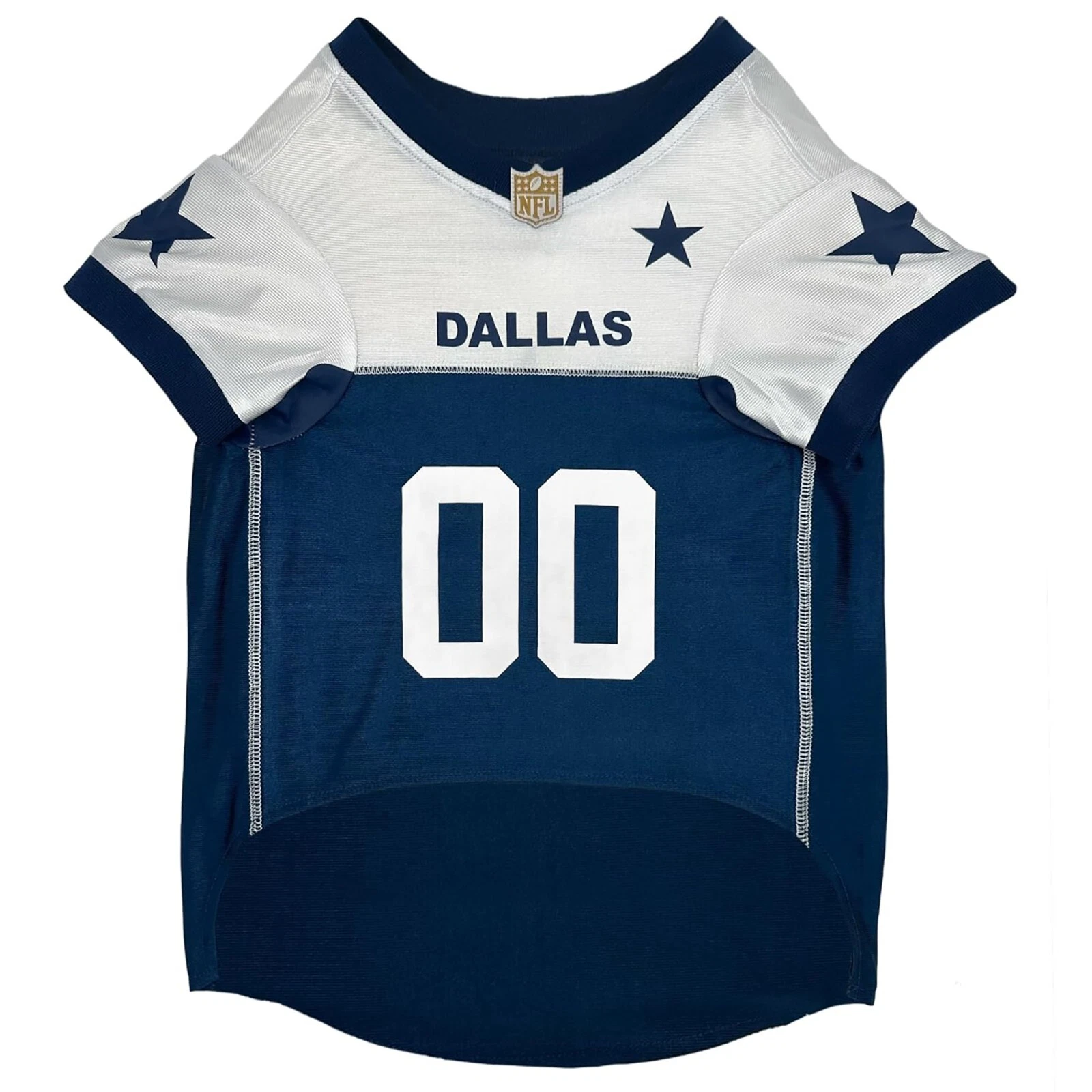Pets First NFL Throwback Dog Jersey Comfortable & Breathable Dog Shirt