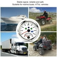 thumbnail image 4 of Compteur de Vitesse GPS avec Tachymètre 8000RPM Étanche 0-160MPH Rouge Rétroéclairage pour Bateau ATV, 4 of 8