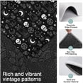 thumbnail image 3 of Black White Gothic Cat Skull Moon Pattern Kitchen Rugs Sets Of 3,Kitchen Runner Rugs Non Skid Washable,Decorative Kitchen Floor Mats for Kitchen,Sink,Laundry,17"x30"+ 17"x47" + 17"x59", 3 of 6