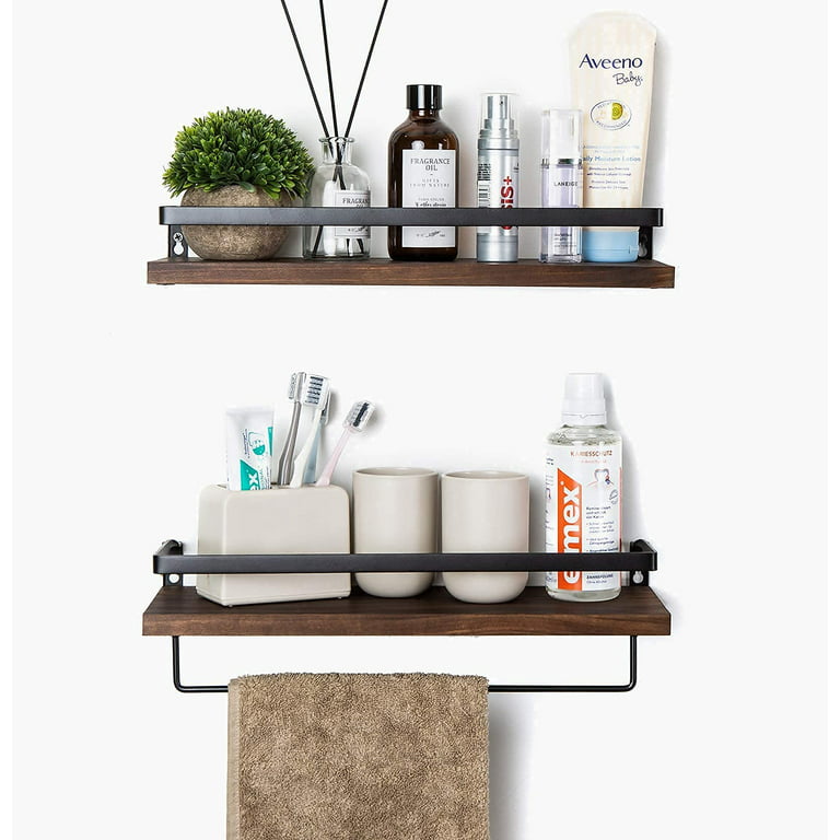Rotatable Bathroom Storage Shelf, Floating Wall Shelf, Faucet