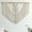 Beige-O, variant on Macrame Wall Hanging Large- Boho Wall Decor- large wall art- Wall Decor Living Room- Macrame Tapestry Boho Decor for Bedroom (Leaf &Wood Bead)