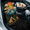 thumbnail image 2 of ZUXONGSY Car Seat Cover Towel Tent Life Camping Print Cars Seat Towel Covers Absorbent Auto Front Seat Covers for After Gym Workout, Running, Beach Sports, 2 of 8