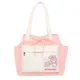 thumbnail image 1 of Sanrio Kuromi Cinnamoroll-Bolso de hombro de dibujos animados Kawaii, gran capacidad, contraste, impermeable, paquete de bolsillo, chica linda, Corazón, 1 of 5