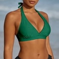 thumbnail image 2 of Afdoent Bikini Tops For Women Push Up Swimsuit Top Bathing Suit Top No Bottom Beachwear Classic Fashion, 2 of 7
