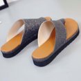 thumbnail image 4 of Nuevos zapatos de mujer de talla grande de verano, pantuflas de cuero, sandalias huecas Wmkox8yii  hj789, 4 of 8