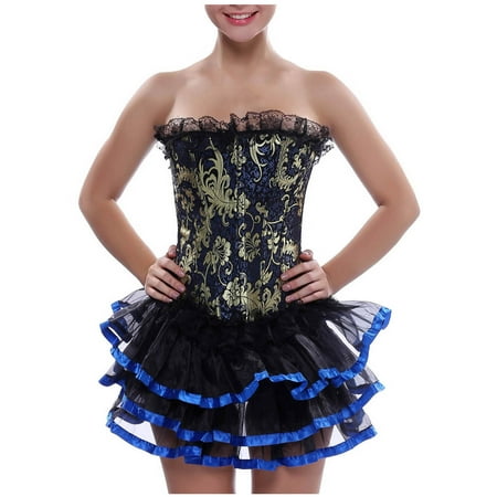 Aofany Women s Shapewear Bodysuit Vintage Lace Up Corset Tops Corsets Lingerie Bodyshaper Bra Body Top