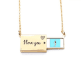 thumbnail image 1 of Ballet Action Talent Affichage Performance Lettre Enveloppe Collier Pendentif Bijoux, 1 of 3
