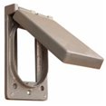 thumbnail image 1 of Morris Products 37130 One Gang Weatherproof Covers - Vertical GFCI - Decorator Gray, 1 of 1