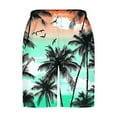 thumbnail image 4 of SELONE Beach Shorts for Men Hawaiian Swim Trunks Drawstring Elastic Waist Bathing Suit with Pockets Summer Swimwear, 4 of 5