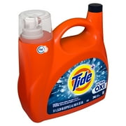 Tide Ultra Oxi Liquid Laundry Detergent, 74 Loads, 105 fl oz, HE Compatible