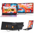 thumbnail image 1 of Extensor de pantalla para laptop BreezyLife de 14" FHD USB-C HDMI, 1 of 9