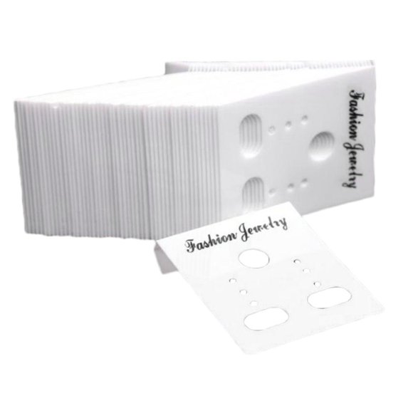 Tarjeta de exhibición de aretes DYNWAVEMX 1000 Piezas 1.2x1.5 Pulgadas