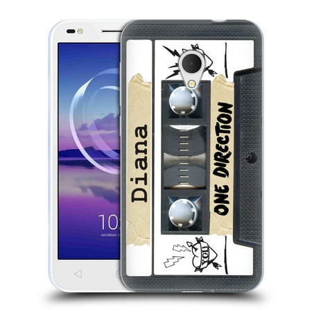 OFFICIAL ONE DIRECTION CASSETTES SOFT GEL CASE FOR ALCATEL (The Best Phone To Get Right Now)