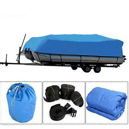 21-24ft 600D Oxford Fabric High Quality Waterproof Boat Cover Storage