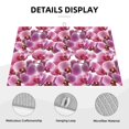 thumbnail image 3 of Honeii Orchids Flowers print Super Absorbent Coffee Bar Mat Hide Stain Coffee Maker Mat for Countertops Coffee Pot Dish Drying Mat for Kitchen Counter, 3 of 7
