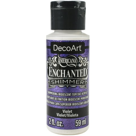 UPC: 0766218122124 | Americana Enchanted Shimmer Paint 2oz-Violet