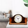 thumbnail image 4 of Round Desk Clock Insert Wall Desktop Clocks Clock Movement Bedroom Arabic Numeral, 4 of 9