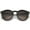 Black-Silver / Lavender, variant on sunglassLA - Metal Temple Keyhole Bridge Neutral-Colored Lens P3 Round Sunglasses 50mm - 50mm