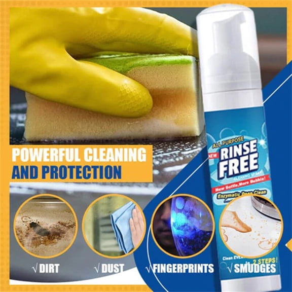All Purpose Cleaner Spray Multi Purpose Foam Cleaner Bubble Cleaner Kitchen Deep Cleaning Spray Powerful Stain Removal Kit 1.01 Ounces