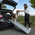 thumbnail image 5 of Lotpreco Folding Dog Ramp 59x15.8 Inch Dog Suv & Truck Ramp Long Dog Ramps (Grey), 5 of 9