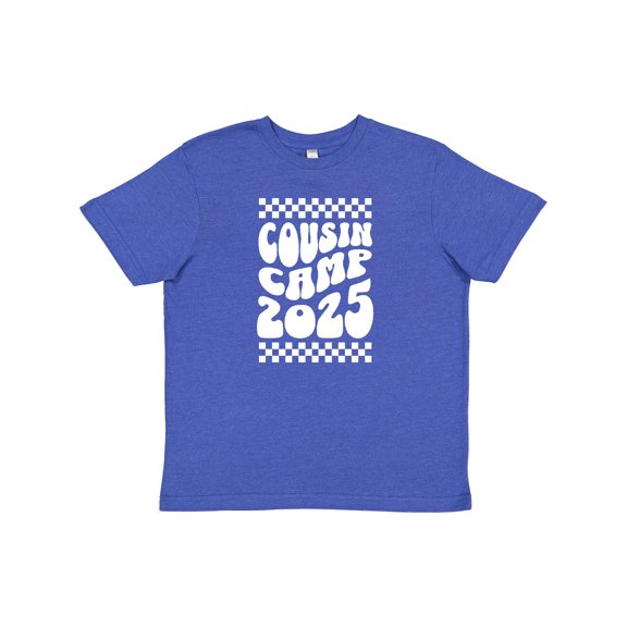 Inktastic Cousin Camp 2025 Youth T-Shirt