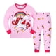 thumbnail image 3 of Ropa de hogar de algodón para niños, pijamas con estampado de dibujos animados para niños y niñas, conjunto de dos piezas con aire acondicionado, 3 of 6