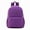 Brilliant Purple, variant on Women Backpack Small Hiking Daypack Female Nylon Rucksack Black