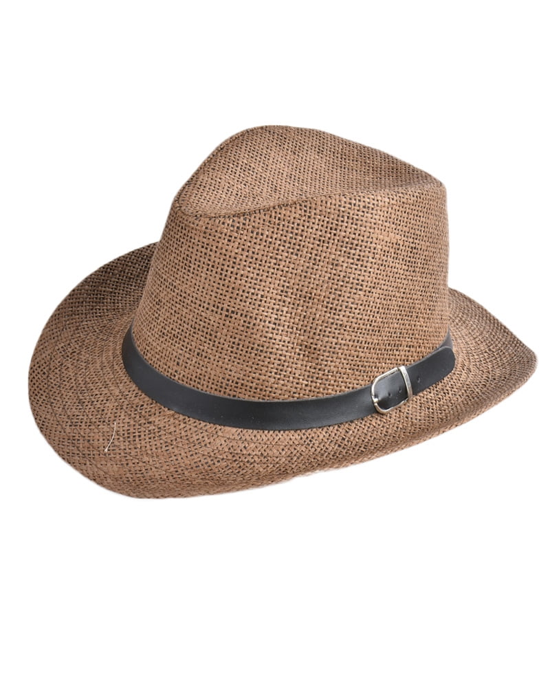 mens foldable straw hat