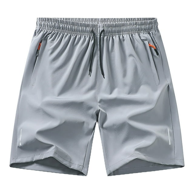 Shorts de Randonnée Séchage Rapide Légers Athlétiques de Gym Course Bermudas pour Hommes avec Poches