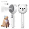 thumbnail image 1 of Cepillo de vapor para gatos FEELNEEDY, suministros de aseo 3 en 1, recargables por USB, 1 of 9