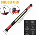 thumbnail image 2 of Magnetic Rechargeable LED Work Light, Under-Hood Work Light, Home Accessory Light Strip, Under-Hood Mechanic Light for Mechanics/Auto Repair/Garage 2pcs, 2 of 7