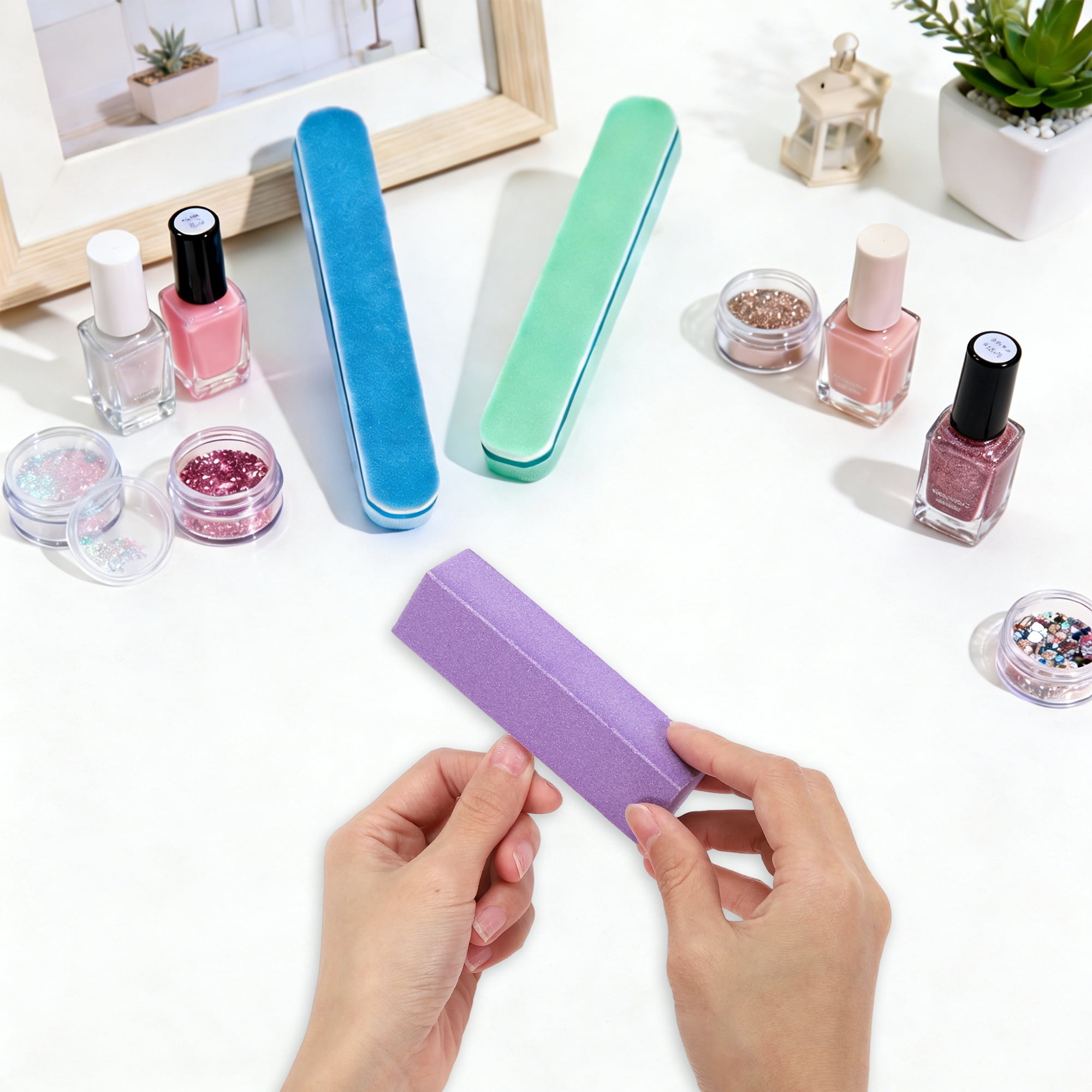Unique Bargains Convenient Manicure Tools Kit for Nail Care Multicolor