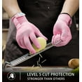 thumbnail image 6 of 3 Pairs E-Class Cut-Resistant Work Gloves, Touchscreen Friendly, OEKO-TEX Certified, Designed for Work & Cooking, 6 of 9