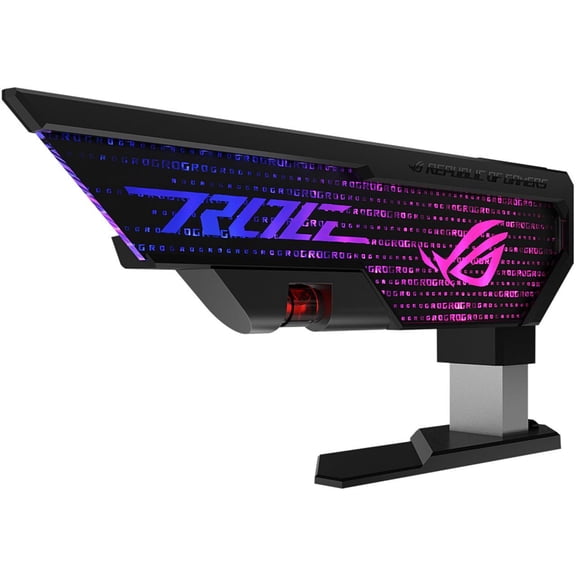 ASUS ROG Herculx Graphics Card Holder (Tool-free design, Included spirit level, Solid zinc alloy, 72-128mm, Aura Sync)