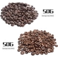 thumbnail image 3 of 100g Mixed Antique Copper Metal Flower Beads Caps Beads Ends Tibetan Silver Spacer Beads Loose Beads Jewelry Accessories for Bracelet Necklace Jewelry Making, 3 of 8