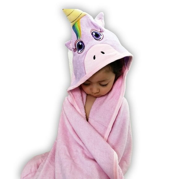 Toalla de Baño de Bambú BambuOrganik para Bebés UNICORNIO