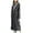 Gray, variant on fheaev Robes For Women Classic Unisex Premium Cotton Warm Night Gown Bathrobe Luxury Soft Thick And Fleece Plush Long Terry Cloth Household Sashes Pokets Clothes Bathrobe Long Pajamas