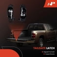 thumbnail image 6 of A-Premium Tailgate Plastic Handle Latch Hardware Rebuild Kit Compatible with 1999-2007 Chevy Chevrolet Silverado & GMC Sierra, Rear Tail Gate Parts Lock Handle Bezel Cable Hinge Bolt (Pack of 29), 6 of 6