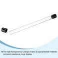 thumbnail image 3 of Clear Storage Tube 18x22mm Small Plastic Round Tubing with Caps Rigid Bottle Container 300mm/12 Inch, 3 of 6