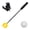 Yellow, variant on Telescopic Golfs Retrievers Stainless Steel Pickers Pick Up Grabbers for Men Women Golfers Easy to Carry