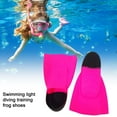thumbnail image 3 of Yesbay 1 Pair Silicone Diving Fins Swimming Training Fins Professional Snorkeling Flippers Short Blade Flippers Leg Strength Building Adults Swimming Flippers, 3 of 8