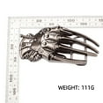 thumbnail image 2 of Fachoice Hand Skull Belt Buckle for Men Hand Skeleton Belt Buckle, Skeleton Claw Belt Buckle Hand Claw Belt Buckle Men’s Punk Skeleton Claw Belt Buckle Jewelry Cool Hand Glove Western Belt Buckle, 2 of 3