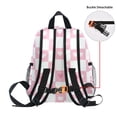 thumbnail image 5 of FORMRS School Backpack with Front Zippered Pocket 12" Student Travel Daypack, Pink Checkered Heart, 5 of 6